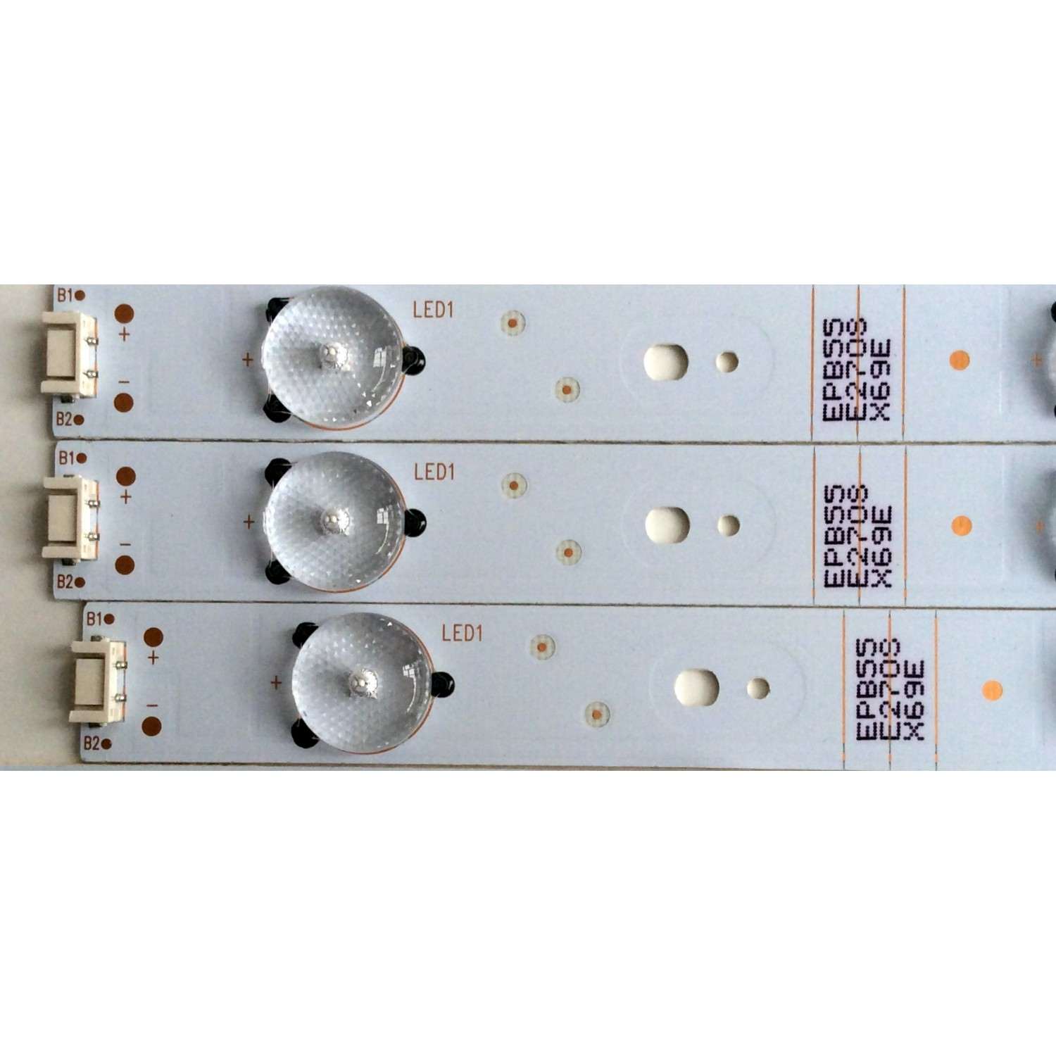 KIT DE LED´S PARA TV LG (6 PIEZAS) NUMERO DE PARTE 5835-W40001-RP20 / 5835-W40001-LP20 / VER0.0 / 10-10126A-02A / 10-10125A-03A / PANEL RDL400FY(QD0-406)REV.00 / MODELO 40LH500-UA - Imagen 3