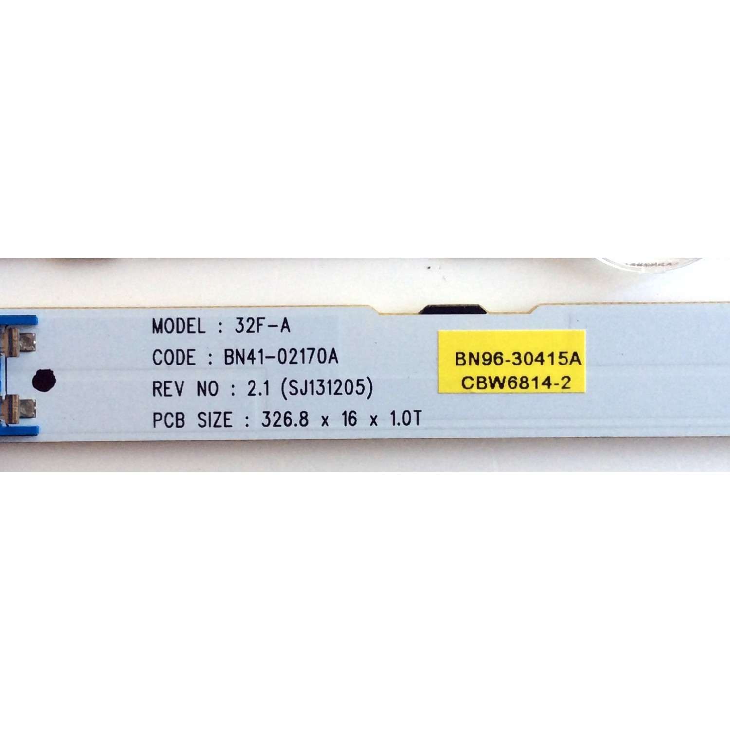 KIT DE LED´S PARA TV (4 PIEZAS) / SAMSUNG 30442A / SAMSUNG_2014SVS32FHD_3228_07_REV1.1_131108 / LM41-00099L / CEM-3-N 002SC 31 / PANEL GJ032BGE-R2 RR01 / MODELO UN32J5500AFXZA XC43 - Imagen 3
