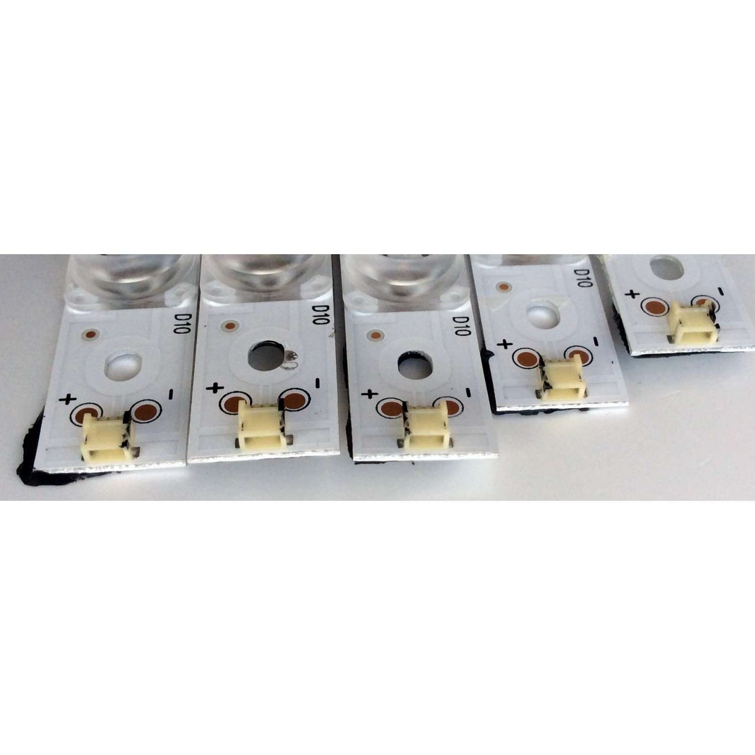 KIT DE LED´S PARA TV (5 PIEZAS) / HISENSE  1187275 / CRH-BK55S1U51S3030T05107BE / CRH-BK55S1U51S3030T05107BE-REV1.3 JS / L07AY166K21D70R-B1 / PANEL HD550S1U51-T0 / MODELO 55H6E - Imagen 4
