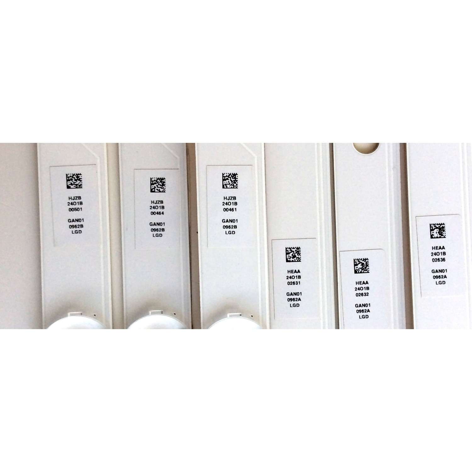 KIT DE LED´S PARA TV (6 PIEZAS) / LG 43INCH_REV00_A_150511 / 43INCH_REV00_B_150511 / LGE_WICOP_FHD / LF51_FHD_A / 0962A / 0962B / PANEL NC430DUE-SADP1 / MODELOS 43LF5100-UA BUSYLJM / 43LF5100-UA - Imagen 2