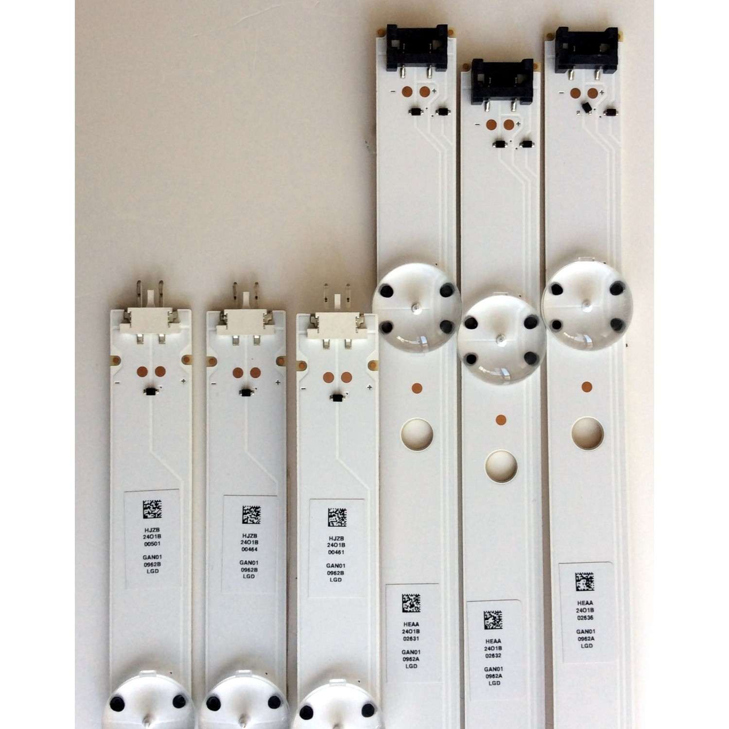 KIT DE LED´S PARA TV (6 PIEZAS) / LG 43INCH_REV00_A_150511 / 43INCH_REV00_B_150511 / LGE_WICOP_FHD / LF51_FHD_A / 0962A / 0962B / PANEL NC430DUE-SADP1 / MODELOS 43LF5100-UA BUSYLJM / 43LF5100-UA - Imagen 3