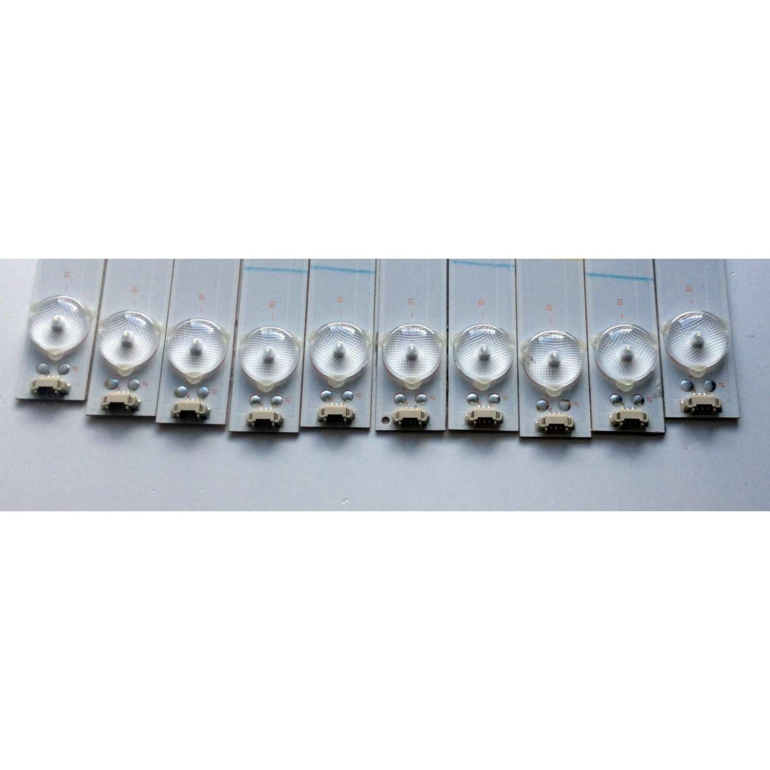 KIT DE LED´S PARA TV (10 PIEZAS) / HITACHI 30349008202 / LE49D8-01(A) / 171125A14 / 49000M22 / 1010187183-3 / PANEL LSC490FN02-W / MODELO 49C61 - Imagen 4
