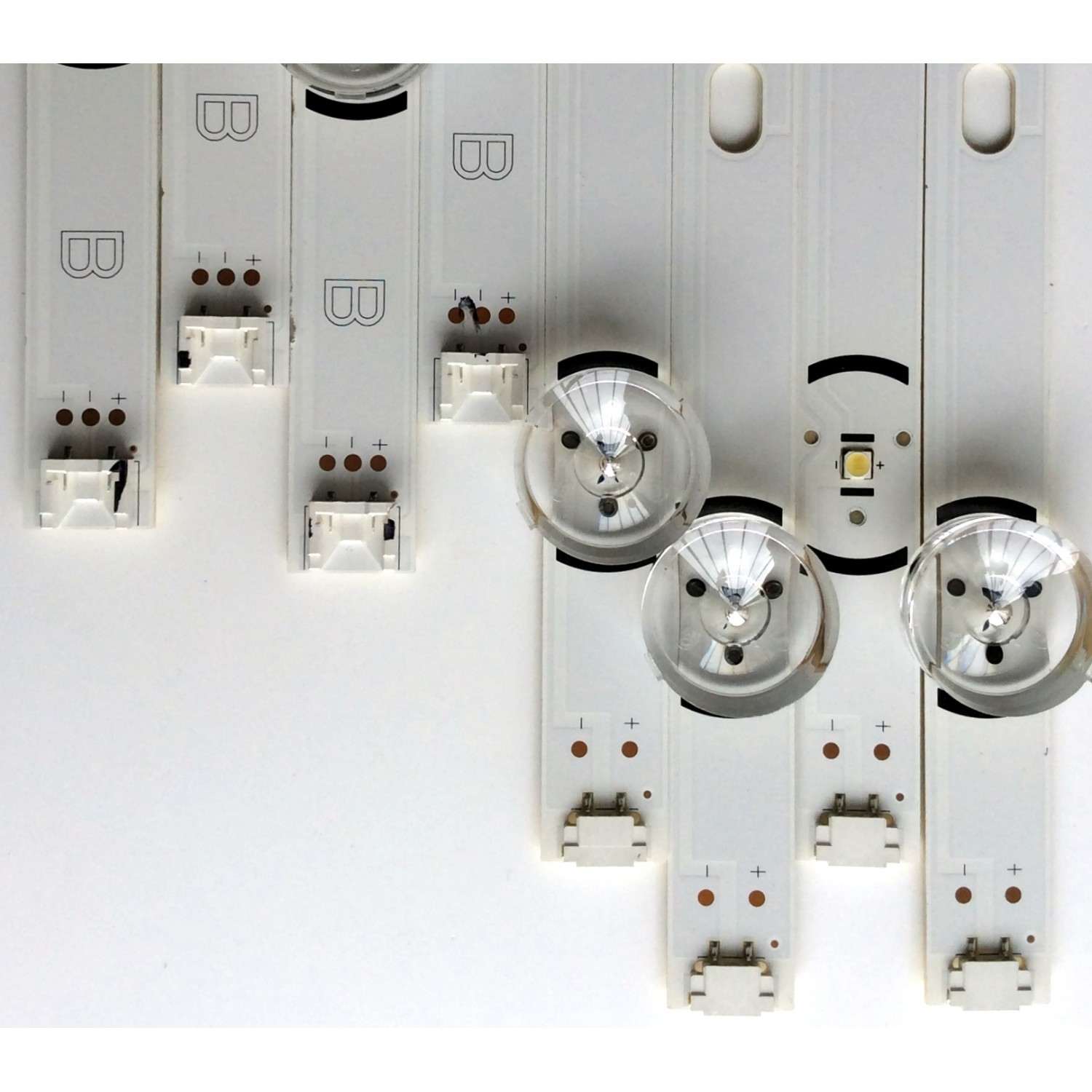 KIT DE LED`S PARA TV (8 PIEZAS) / LG 6916L-1715A / 6916L-1716A / LG INNOTEK DRT 3.0 47 / LG INNOTEK DRT 3.0 47"_B TYPE REV01 / PANEL LC470DUE (FG)(A3) / SUSTITUTOS 6916L-1961A / 6916L-1962A / 1948A / MODELO 47LY340C-UA / MAS MODELOS EN DESCRIPCION - Imagen 4