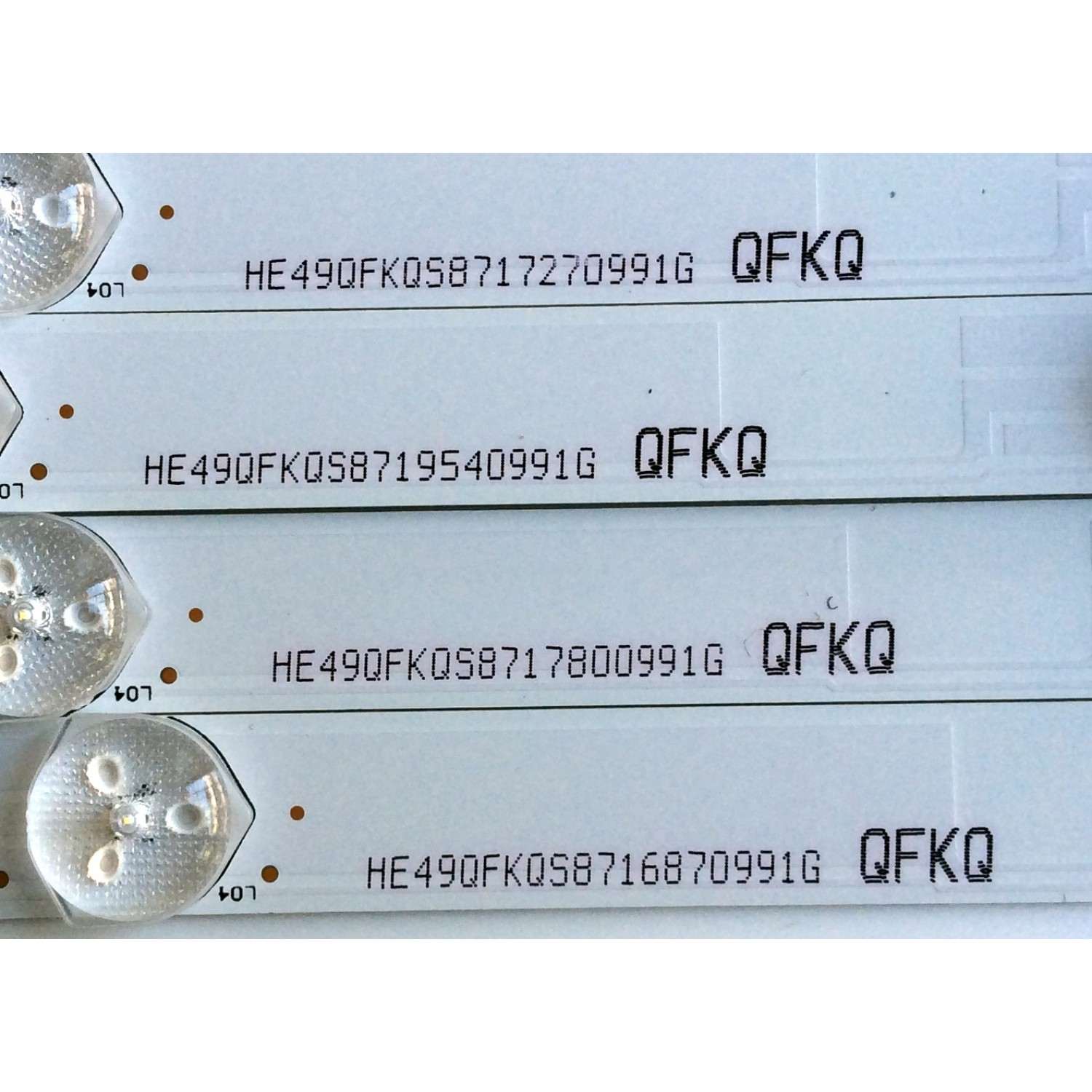 KIT DE LED´S PARA TV (4 PIEZAS) / INSIGNIA 1181835 / 121MA31RR-B1 / HE490FK05871 / E355813 / HISENSE_49_HD4900F-B71_4X10_3030C_V0_2015_08_26 / PANEL HD490K3F81-L1\S0\BBY\GM\ROH 218273 / MODELO NS-49DR420NA18 - Imagen 4