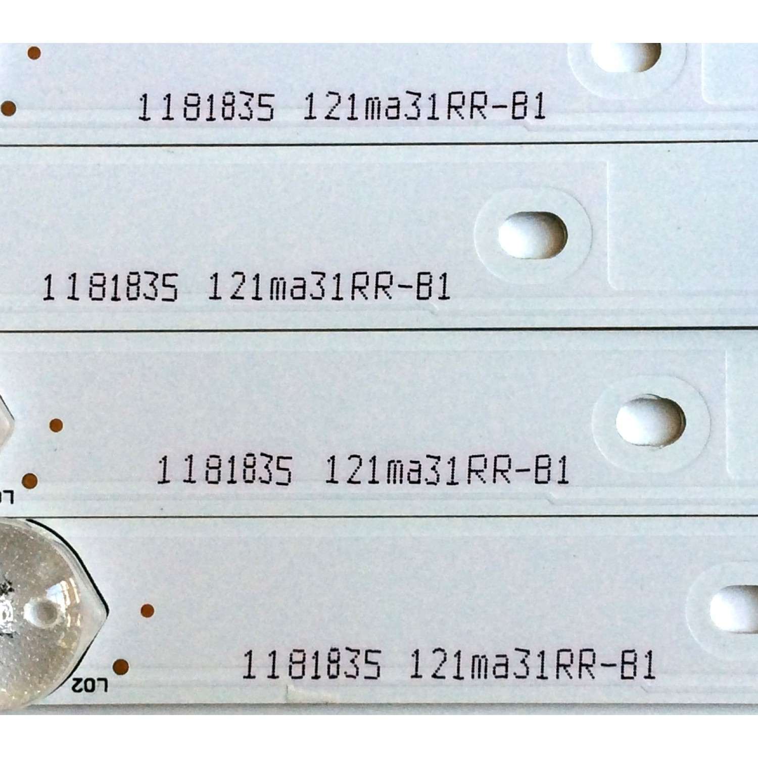 KIT DE LED´S PARA TV (4 PIEZAS) / INSIGNIA 1181835 / 121MA31RR-B1 / HE490FK05871 / E355813 / HISENSE_49_HD4900F-B71_4X10_3030C_V0_2015_08_26 / PANEL HD490K3F81-L1\S0\BBY\GM\ROH 218273 / MODELO NS-49DR420NA18 - Imagen 3