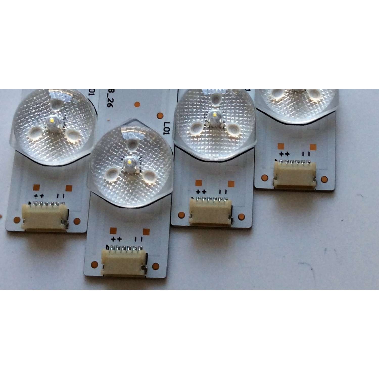 KIT DE LED´S PARA TV (4 PIEZAS) / INSIGNIA 1181835 / 121MA31RR-B1 / HE490FK05871 / E355813 / HISENSE_49_HD4900F-B71_4X10_3030C_V0_2015_08_26 / PANEL HD490K3F81-L1\S0\BBY\GM\ROH 218273 / MODELO NS-49DR420NA18 - Imagen 2