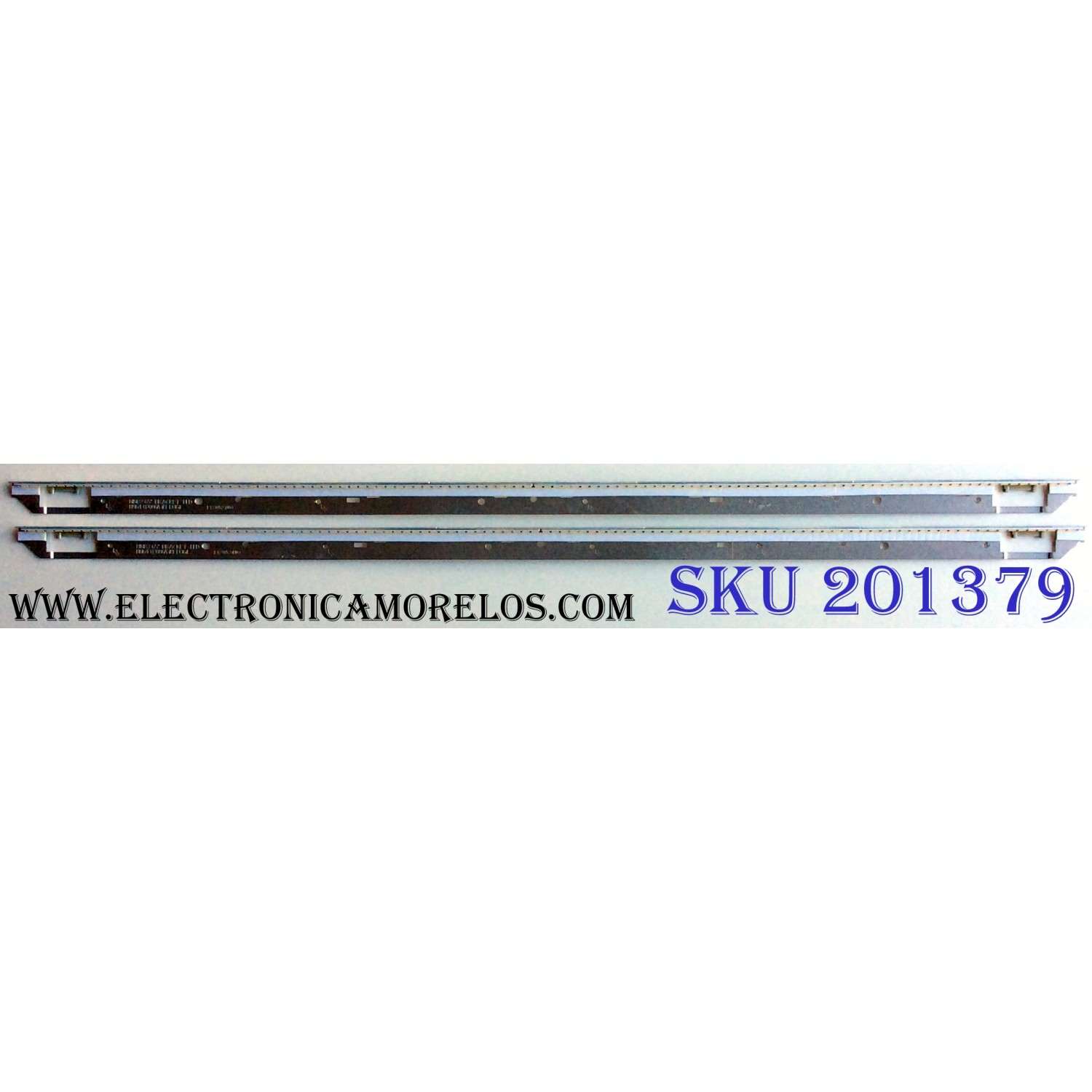 KIT DE LED´S PARA TV (2 PIEZAS) / SAMSUNG BN64-02086A / NNB2 65¨ BRACKET LED #1 D3G1 / 12052700 / 12052400 / PANEL CY-FE650DSAV2V / FE650DSA-V2 / MODELO LH65MEBPLGA / ZA AH01