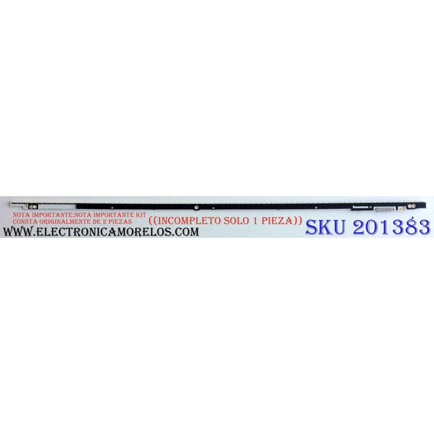 LED PARA TV (SOLO 1 PIEZA) / ((INCOMPLETO)) / SAMSUNG SLED_2012SVS55_7032SNB_RIGHT80_PV_111213 / 2012SVS55 / 120117 / D0312 / M217 D / 002204 / E5P424 / PANEL LTJ550HQ16-V / MODELO UN55ES7500FXZA TS01