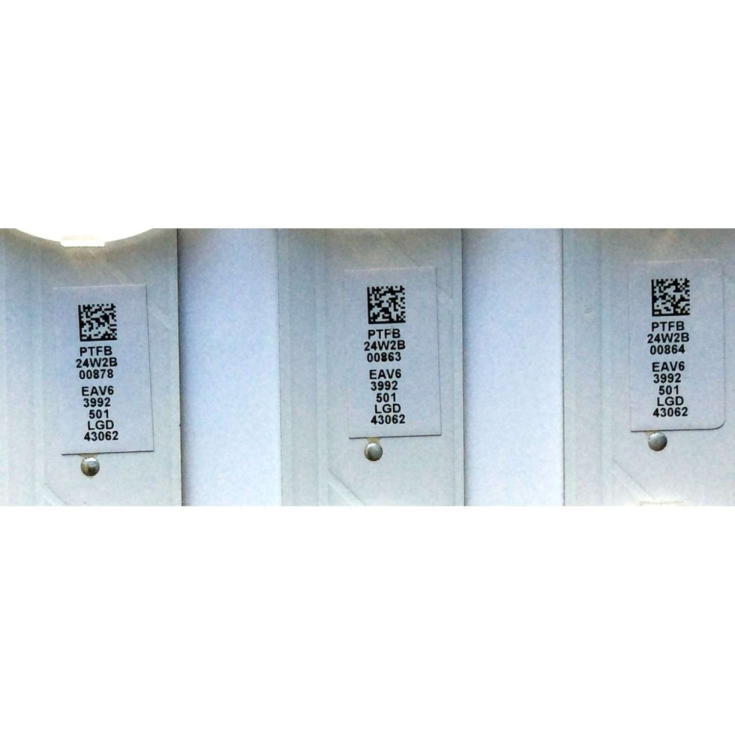 KIT DE LED´S PARA TV (3 PIEZAS) / LG SSC_Trident_43UK65_S / EAV63992501 / SSC_43UK65(LGD)_8LED_SVL430A62_REV1.0_171201 / PTFB 24W2B / PTFB24W2B / _171201 / EAV6 3992 501 LGD 43062 / PANEL HC430DQG-SLUR2-914X / 43UK6500AUA BUSWLJM - Imagen 3