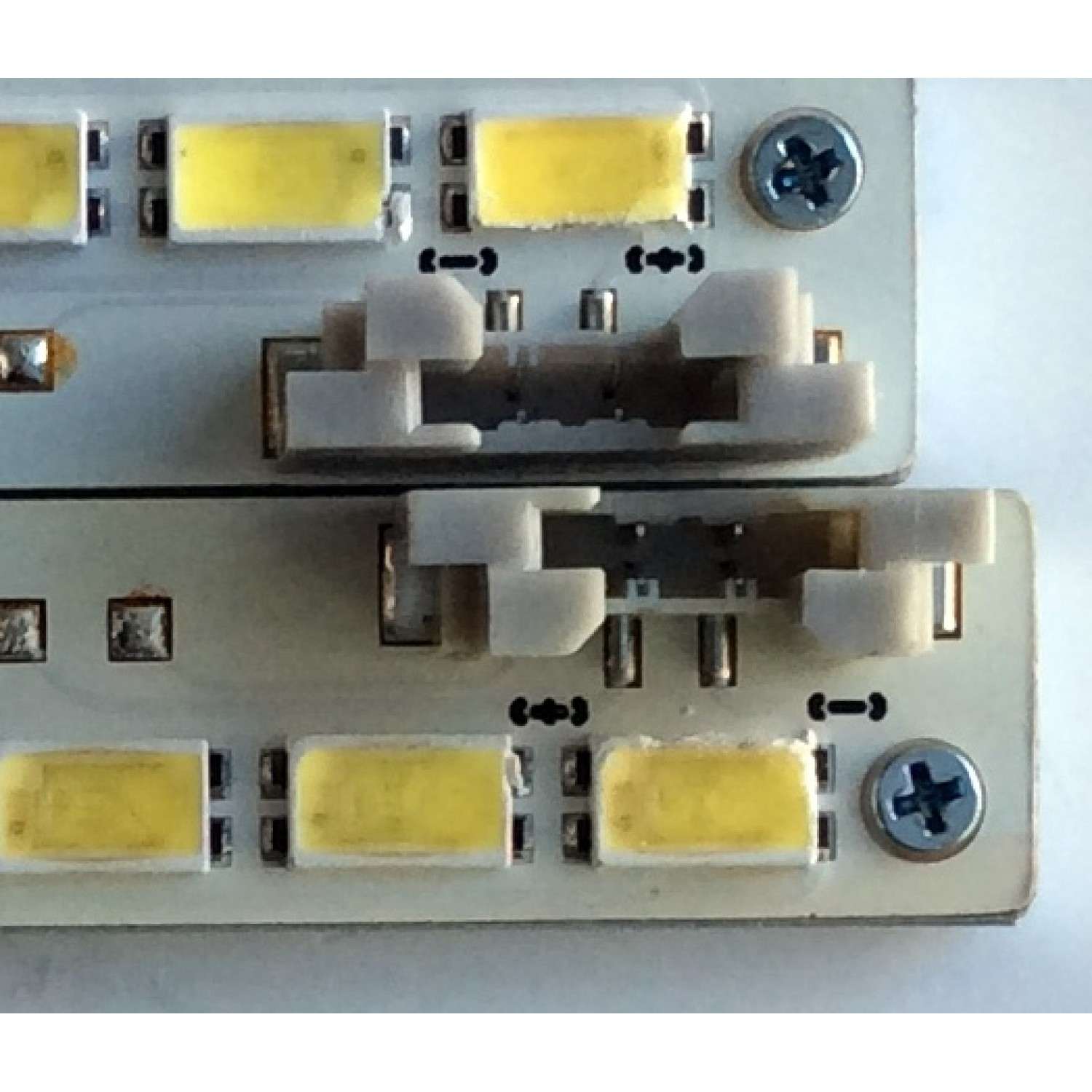 KIT DE LEDS PARA TV LG (3 PZ) / NUMERO DE PARTE SHINEON M08-AR34030-0801N-4718H / G01340YM0800R / HP-S-H-1Y4-0002 / QUS3B4 / PANEL CT340WFDA / MODELO 34WP500-BJ.AUSECDN - Imagen 4