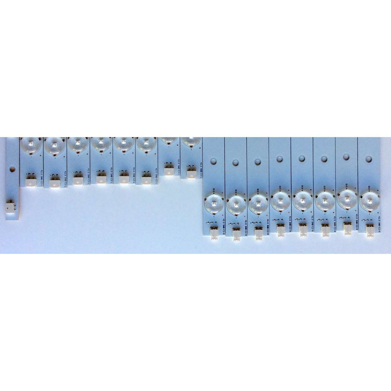 KIT DE LED´S PARA TV (16 PIEZAS) / VIZIO 42.0 SNB-C2-R / 42.0 SNB-C2-L / 42.0 SNB-S2 / YMGB23F6B006-F46 / PANEL`S TPT420H2-HVN01 REV:C1E / TPT420H2-HVN01 / MODELOS E420I-A1 LTYWNRDN / E420I-A1 LTYWNRDP / E420I-A1 LTYWNRAP / E420I-A1 LTMWNRDN - Imagen 6