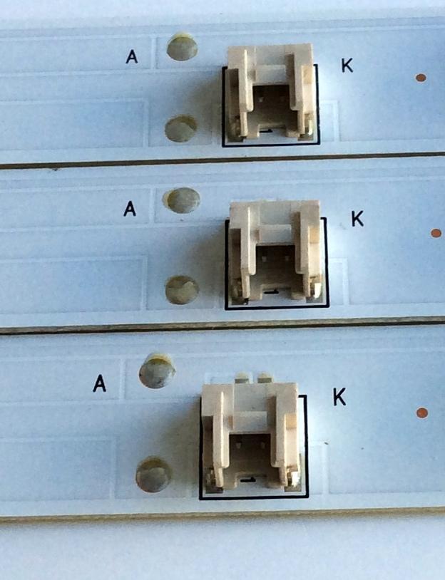 KIT DE LED´S PARA TV (3 PIEZAS) / WESTINGHOUSE TFMT40D08-ZC22FG-04 / 303TH400050 / TH400M23 / 2010026893-1 / 170330A5/813 / 910-400-1049 / MODELO WD40FW2610 - Imagen 4