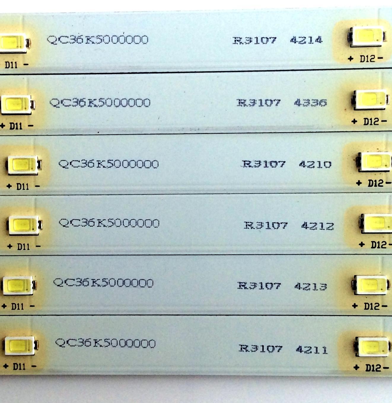 KIT DE LED´S PARA TV (6 PIEZAS) / COBY RF-AF390B57-1301S-01 /  RF-AF390B57-1301S-01 MZH / QC36K5000000 / R3107 4210 / R3107 4211 / R3107 4213 / R3107 4214 / R3107 4236 / PANEL`S V390HJ1-XR01 / V390HJ1-P02 REV.C1 / MODELO LEDTV3916 - Imagen 3