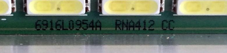 LED PARA TV / JVC 6922L-0031A / 6916L-0954A / 6916L-0955A / AG1214 / 6916L0955A / 6916L0964A / RNA412 / 55¨ ART TV REV 0.6 1 R-Type 6920L-0001C / 55¨ ART TV REV 0.6 1 L-Type 6920L-0001C / PANEL LC550EUN (FE)(F1) / MODELO JLE55SP400 - Imagen 5