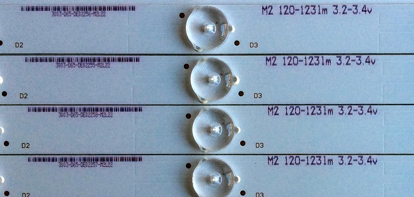KIT DE LED´S PARA TV (4 PIEZAS) / WESTINGHOUSE C-CNCF43D599 / 910-430-1001 / M2 120-1231M 3.2-3.4V / 3003-D65-DE022 / PANEL T430HVN01.0 / MODELOS WD43FC2380 / WD43FC2380 TW-01801-A043A - Imagen 3