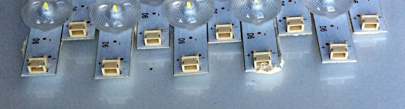 KIT DE LED´S PARA TV (10 PIEZAS) / ATYME SQY49LB_6X10_MCPCB_V0 / AE0110390 / C796L1 / SERIE K033LH7A101108 /  PANEL LSC490FN08 / MODELOS 490AM7UD K033LH7A / 490AM7UD - Imagen 3