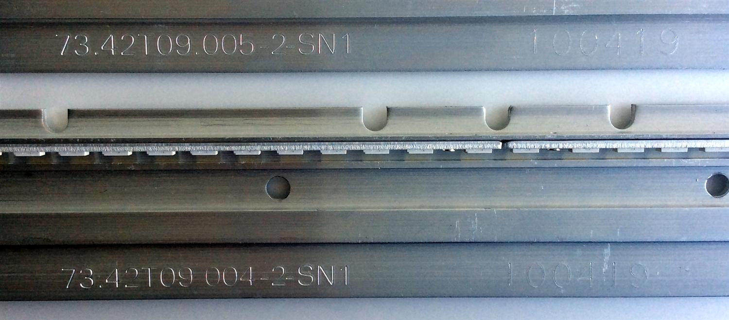 KIT DE LED´S PARA TV (2 PIEZAS) / LG 73.42T09.005-2-SN1 / 100419 / 73.42T09.004-2-SN1 / 58.42T09.002 / STA420A04_rev1.0_52_100121 / PANEL T420HW07 V.1 / 42LE5400-UC AUSDLUR / 42LE5300-ZA / 42LE5400-UC AUSDLNR / M420NV / M421NV - Imagen 2