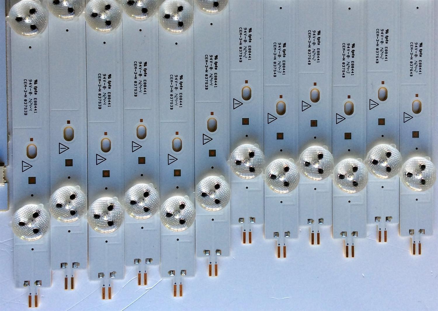 KIT DE LED´S PARA TV (12 PIEZAS) / SONY LM41-00091P / LM41-00091N / SAMSUNG_2014_SONY_DIRECT_48_A_3228_6LEDs_REV1.0_140404 / SAMSUNG_2014_SONY_DIRECT_48_B_3228_6LEDs_REV1.0_140404 / CEM-3-N 037S3B / PANEL NS4F480DND01 / MODELO KDL-48W600B - Imagen 6