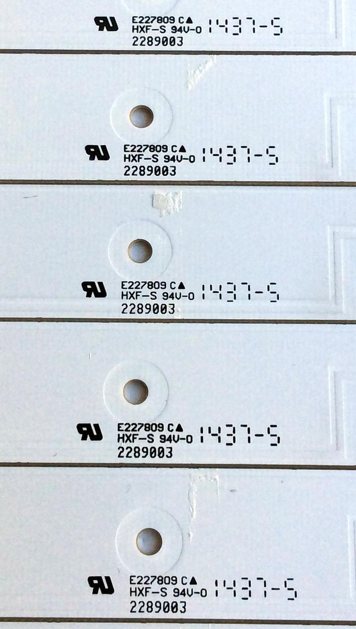 KIT DE LED´S PARA TV ((INCOMPLETO SOLO 9 PIEZAS)) / INSIGNIA HE50R6ZSM94J / 101MA031L-B2 / 1134484 / HISENSE_50_3030C_11x6_6S1P / PANEL HD500DF-B57(010)\T1\S1\GM\ROH / MODELO NS-50D550NA15	 - Imagen 3