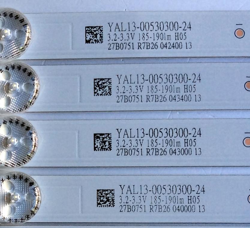 KIT DE LEDS ORIGINAL PARA TV LG 8 PIEZAS / NUMERO DE PARTE RF-AZ550E30-0601B-12 / RF-AZ550E30-0501A-12 / YAL13-00630300-41 / YAL13-00530300-24 / PANEL SDL550WY LD0-910 / SDL550WY LD0-911 / MODELO 55UJ6200-UA / 55UJ6200-UA.CUSYLH / 55UJ6200-UA.BWMYLJR - Imagen 5