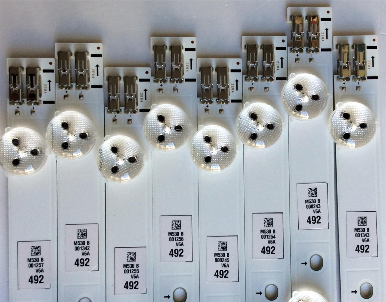 KIT DE LED´S PARA TV (14 PIEZAS) SAMSUNG 2012SVS60 3228 FHD LEFT08 REV1.1 120410 ( 8 PIEZAS ) / SLED 2011SVS60 3228 RIGHT08 REV1.0 (6 PIEZAS) / PANEL´S DE600CGS-V1 / CY-DE600CGS-V1 / MODELOS UN60EH6050 / UN60EH6050FXZA HS01 - Imagen 5