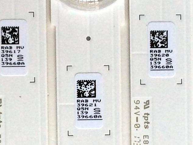 KIT DE LED´S PARA TV (12 PIEZAS) / SAMSUNG BN96-39660A / BN96-39659A / S_5U75_55_FL_L8 / S_5U75_55_FL_R6 / LM41-00135A / LM41-00136A / PANEL  CY-GK055HGLVHH / MODELOS UN55MU6290 / UN55MU6290FXZA FC10 - Imagen 2