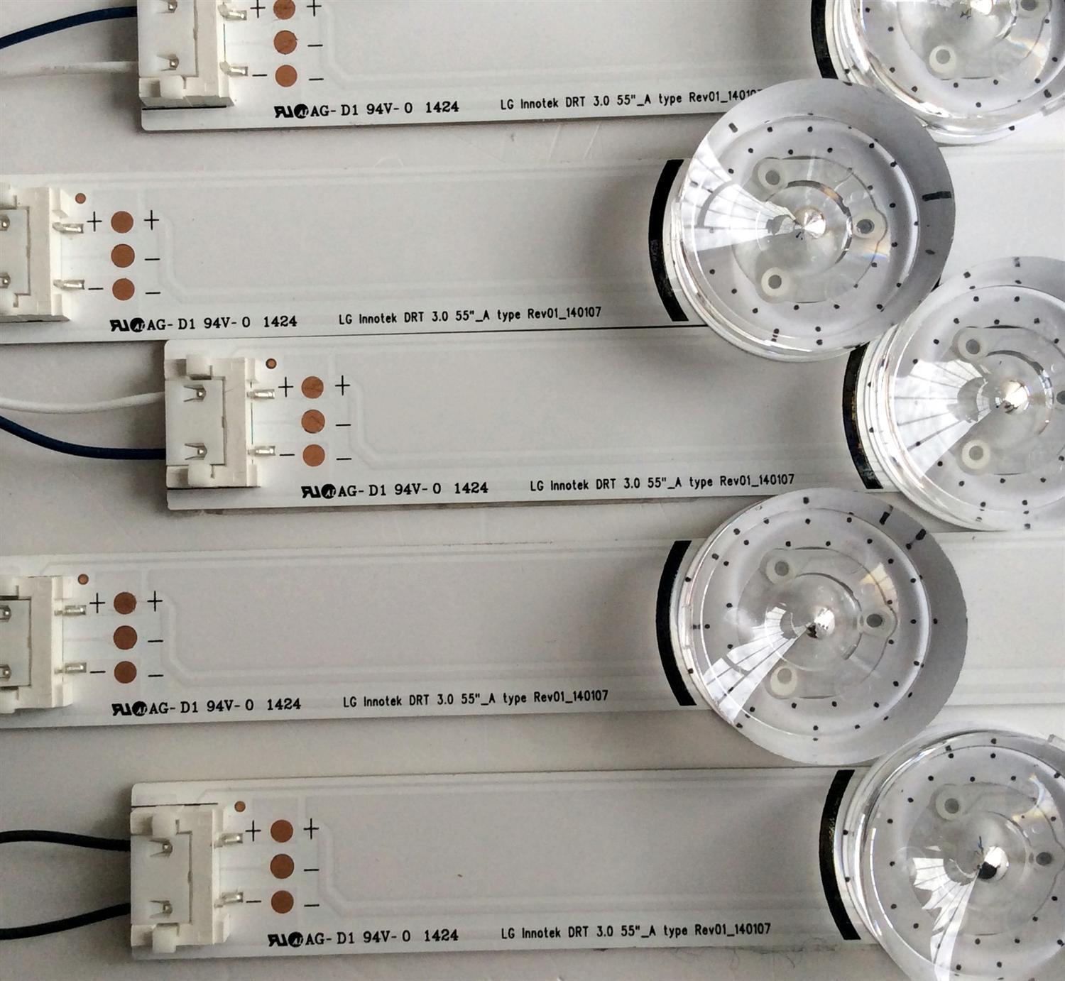 KIT DE LED´S PARA TV (9 PIEZAS) /  SAMSUNG 6916L-1989A / 6916L-1990A / DRT 3.0 55" _A type Rev01_140107 / DRT 3.0 55" _B type Rev01_140107 / PANEL LC550DUH (FG)(A2) / MODELO 55UH6090-UF /  55UH6090-UF.BUSWLJR - Imagen 7