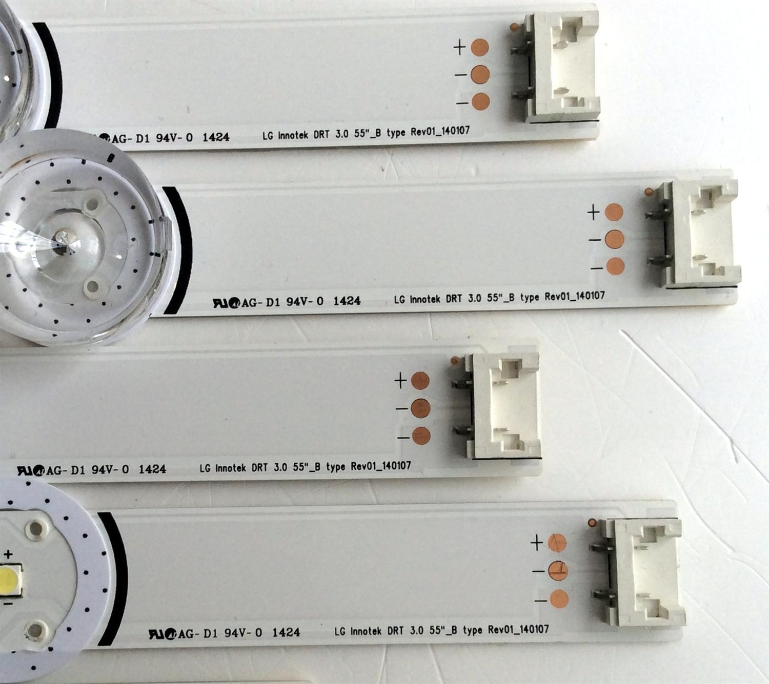 KIT DE LED´S PARA TV (9 PIEZAS) /  SAMSUNG 6916L-1989A / 6916L-1990A / DRT 3.0 55" _A type Rev01_140107 / DRT 3.0 55" _B type Rev01_140107 / PANEL LC550DUH (FG)(A2) / MODELO 55UH6090-UF /  55UH6090-UF.BUSWLJR - Imagen 6
