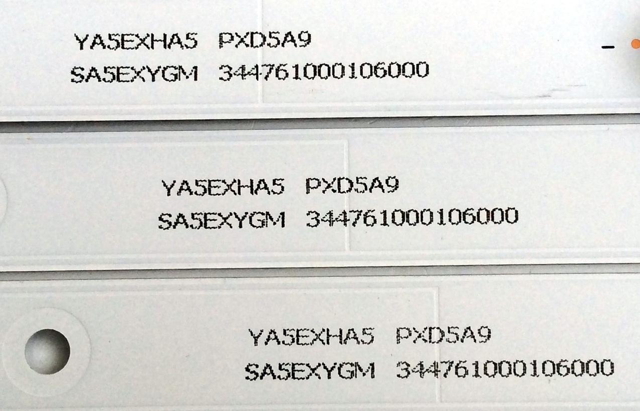 KIT DE LED´S PARA TV (3 PIEZAS) / INSIGNIA 2D03336 / YA5EXHA5 / PXD5A9 / SA5EXYGM / 344761000106000 / Shine0n 2D03336 Rev.E / PANEL BOEI430WU1 4B17A09 / MODELO NS-43D420NA18	 - Imagen 3