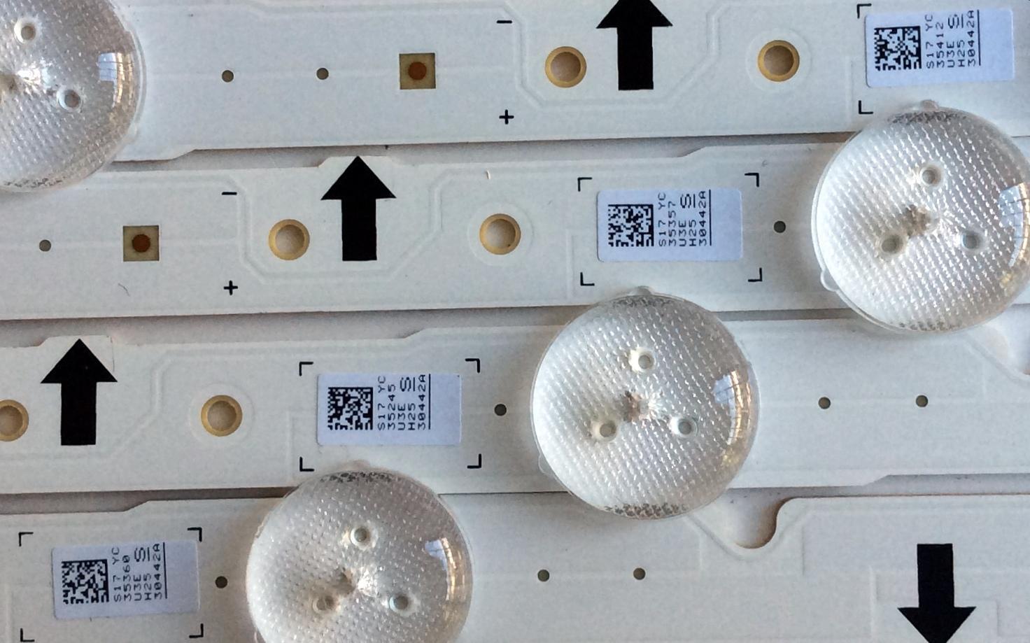 KIT DE LED´S PARA TV SAMSUNG (4 PIEZAS) / NUMERO DE PARTE BN96-30442A / SAMSUNG_2014SVS32FHD_3228_07_REV2.0_170123_LM41-00432A / PANEL GJ032BGE-R4-RR01 / MODELOS UN32J6300 / UE32H6200 / LH32DCE / HG32NE / LT32E310 / UA32H5100 / MAS MODELOS EN DESCRIPCION - Imagen 2