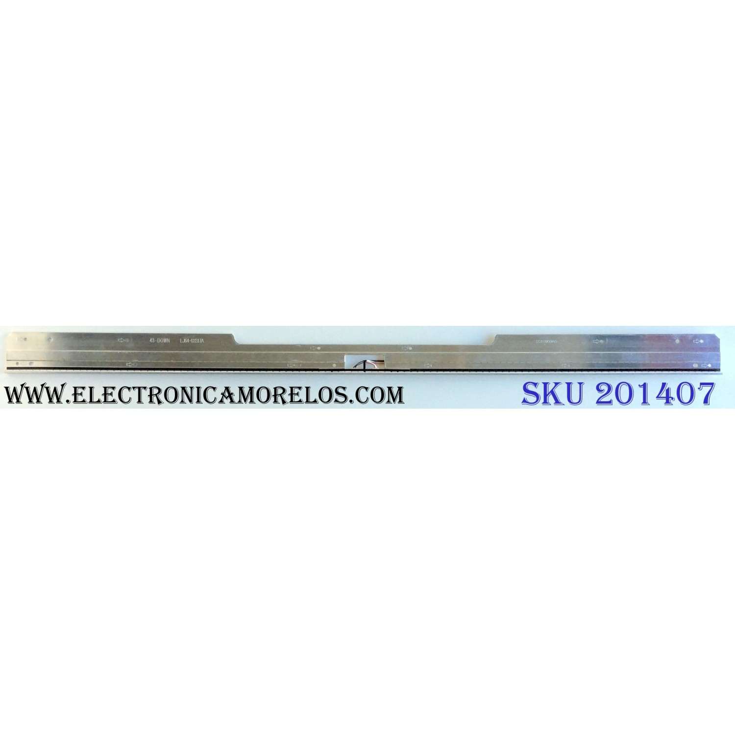 LED PARA TV / UPSTAR LJ64-03317A / 2011SGS43 / D010909A0 / 1145K10 / 2011SGS43 7030 54 R REV1.0 / 2011SGS43 7030 54 L REV1.0 / PANEL LTA430HW02 / LTA430HW02-C02 / MODELO P43EWX JH147E