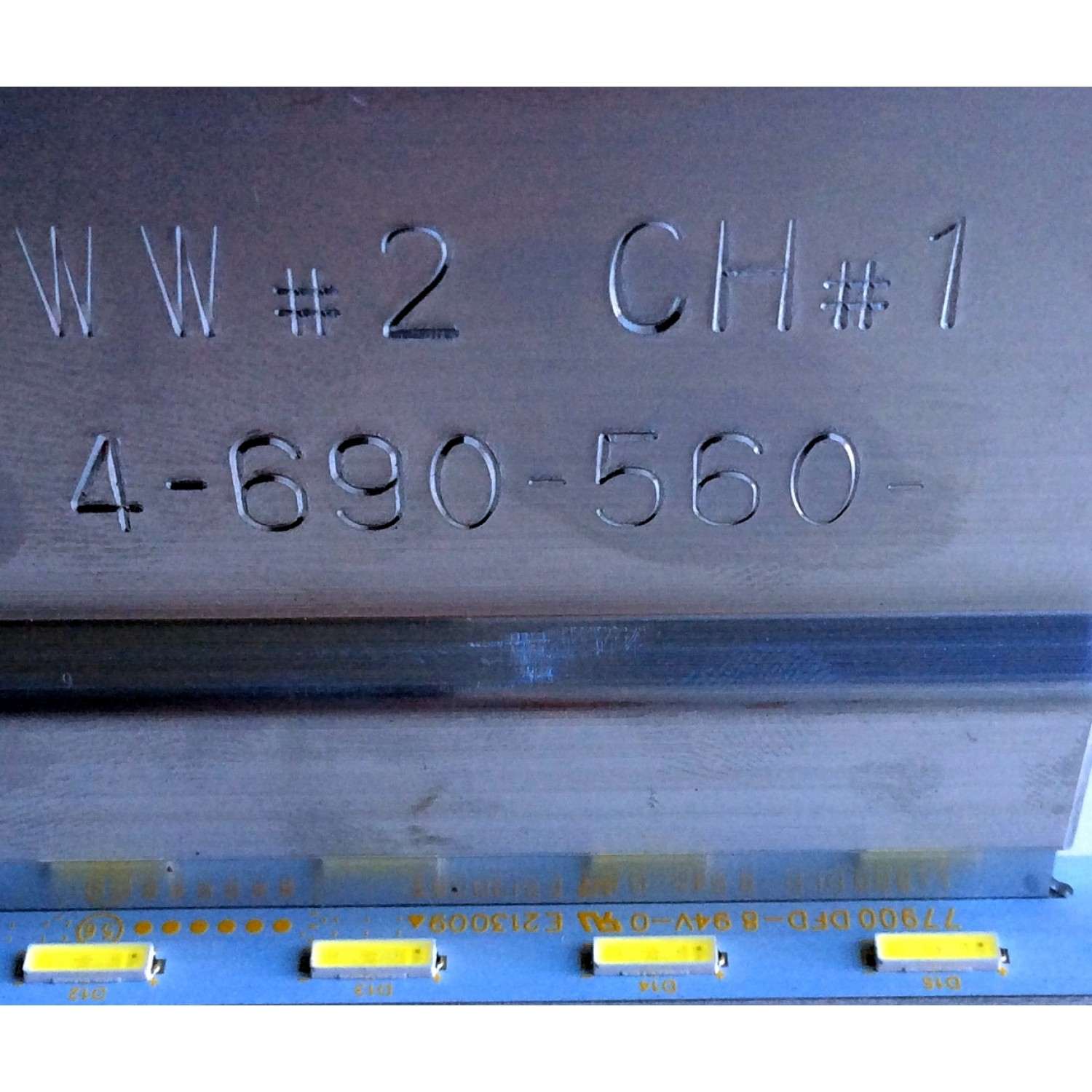LED PARA TV / SONY LB43026 V0_00 / 4-690-560 / 170416D / 77900 DFD-8 / PANEL`S YS7F430HNG01 / A2165668A / LC430EQY(SK)(A2) / MODELO KD-43X720E - Imagen 6