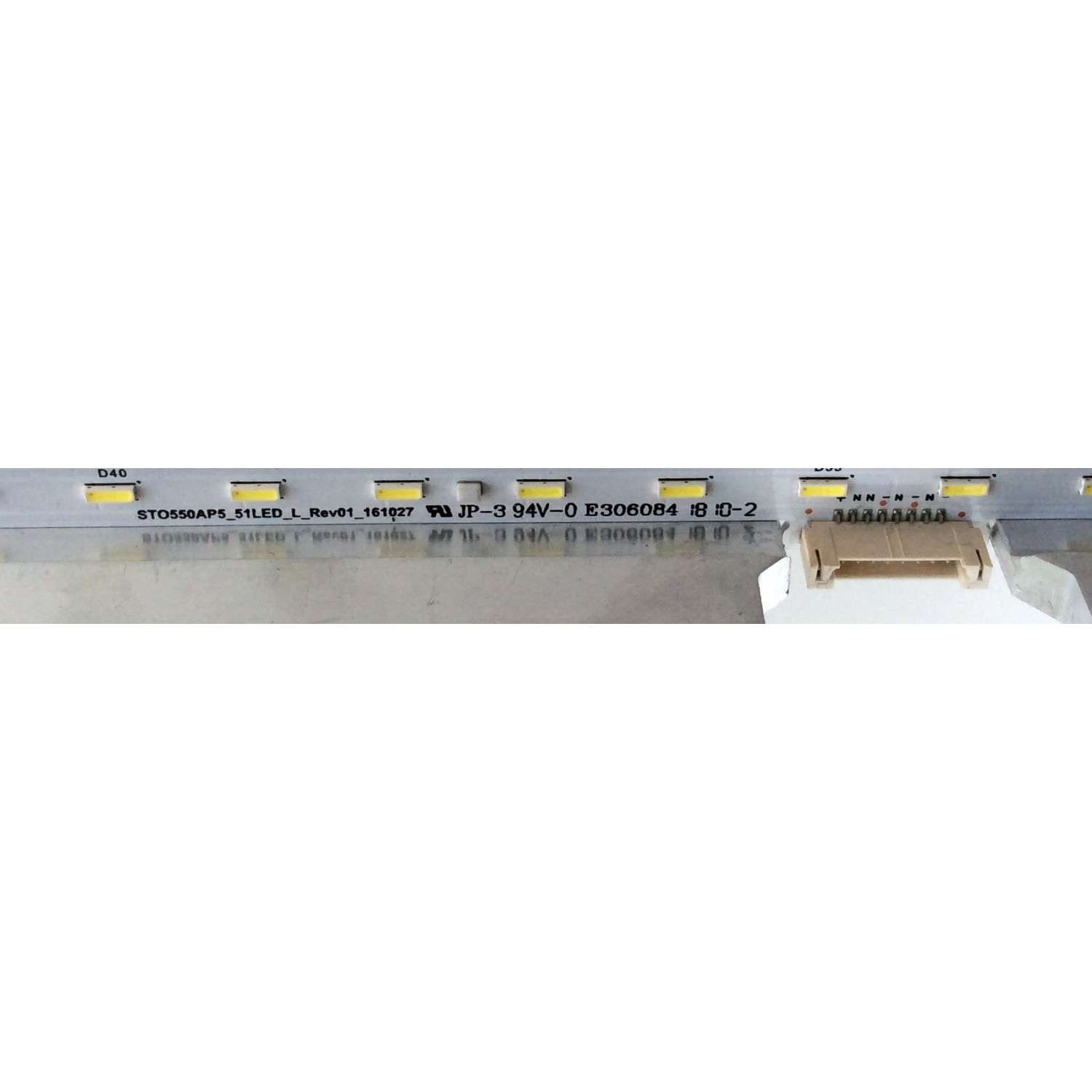 LED PARA TV / SONY STO550AP5_51LED_R_REV01_161027 / STO550AP5_51LED_L_REV01_161027 / 734.02511.0001 / 056380270491R / 056380270491L / PANEL`S V550QWSE05 / 181234321 / MODELO KD-55X720E - Imagen 3