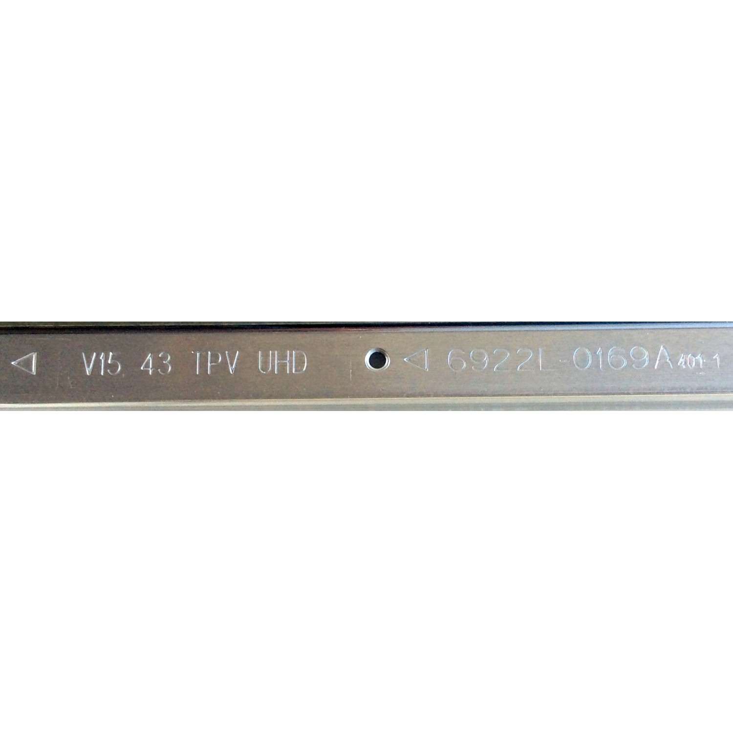 LED PARA TV / LG 6922L-0169A / 43¨ V15 ART3 UD REV 1.1 1 L-Type 6916L2172A / 43¨ V15 ART3 UD REV 1.1 1 R-Type 6916L2173A / 6916L2172A / 6916L2173A / 6916L-2172A / 6916L-2173A / PANEL LC430EQE (FH)(A1) / MODELO 43UD79-BA AUSLMSN - Imagen 3