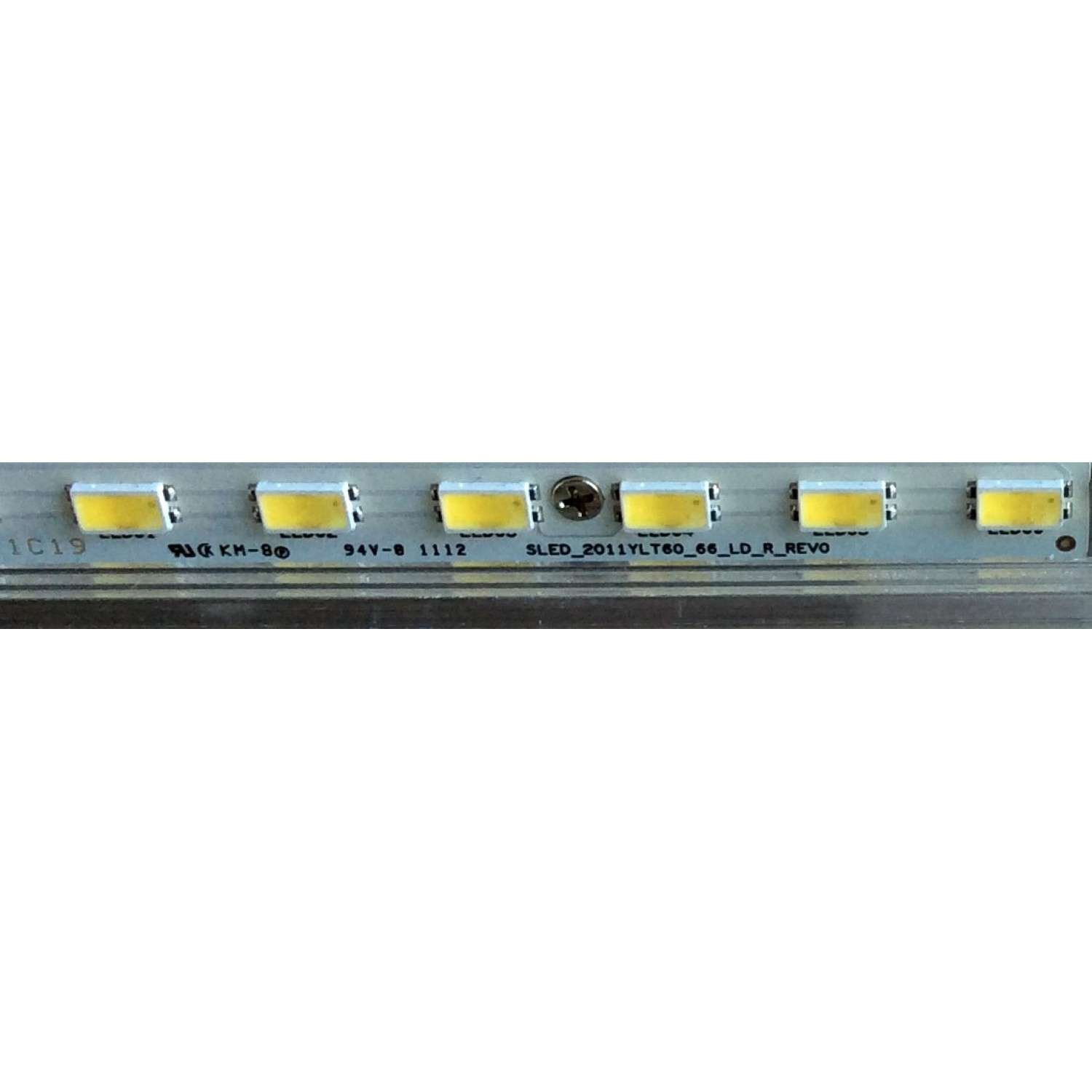 LED PARA TV (SOLO 1 PIEZA) / ((INCOMPLETO)) / SONY 61.P4602G001 / 110221 / 61.P4603G001 / 110221 / SLED_2011YLT60_66_LD_R_REV0 / SLED_2011YLT60_66_LD_L_REV0 / 1112 1C19 / 1113 1C25 / PANEL FDHY600LT1 / MODELO KDL-60NX720 - Imagen 2