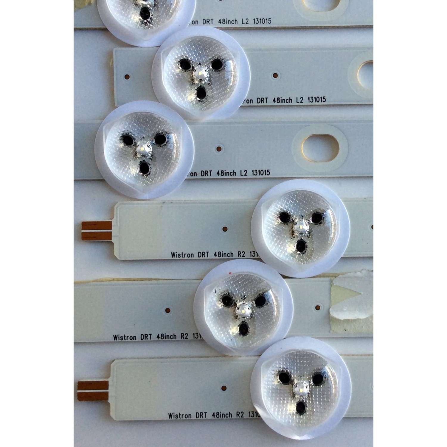 KIT DE LED´S PARA TV (12 PIEZAS) / VIZIO WISTRON DTR 48INCH R1 131015 /131015 / WISTRON 131015 / 48INCH L2 131015 / 5638005B81 / PANEL LSC480HN03-S01 / MODELOS E480I-B2 / E480I-B2 LWJQPOFQ / E480I-B2 LWZQPOCQ / E480I-B2 LWZQPODQ / E480I-B2 LWZQPOJQ - Imagen 6