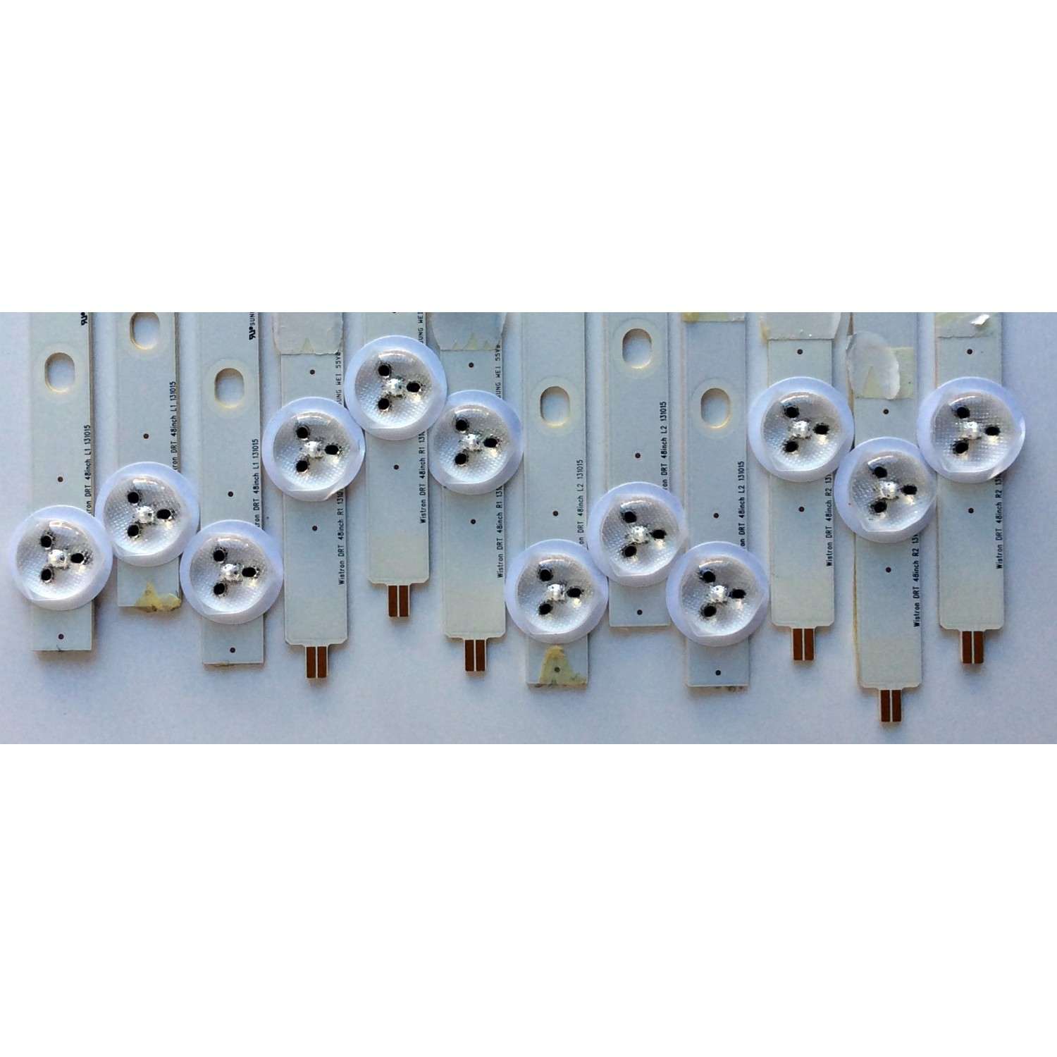KIT DE LED´S PARA TV (12 PIEZAS) / VIZIO WISTRON DTR 48INCH R1 131015 /131015 / WISTRON 131015 / 48INCH L2 131015 / 5638005B81 / PANEL LSC480HN03-S01 / MODELOS E480I-B2 / E480I-B2 LWJQPOFQ / E480I-B2 LWZQPOCQ / E480I-B2 LWZQPODQ / E480I-B2 LWZQPOJQ - Imagen 4