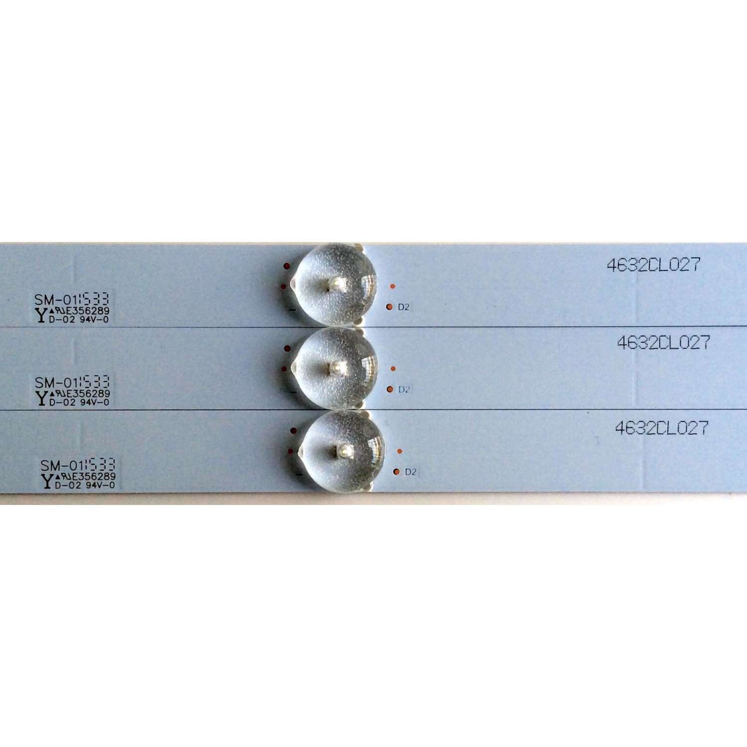 KIT DE LED´S PARA TV (3 PIEZAS) / 4632CL027 / 910-320-1031 / B-HWBW32D677 / L3MV1 / L3MU1 / L3MV1-1547FH27p30 - Imagen 3