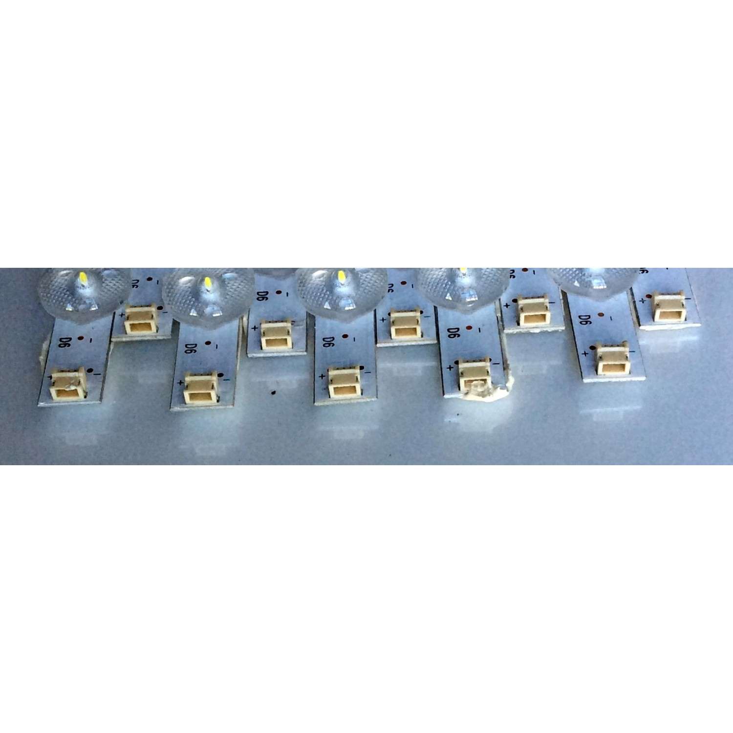 KIT DE LED´S PARA TV (10 PIEZAS) / ATYME SQY49LB_6X10_MCPCB_V0 / AE0110390 / C796L1 / SERIE K033LH7A101108 /  PANEL LSC490FN08 / MODELOS 490AM7UD K033LH7A / 490AM7UD - Imagen 3