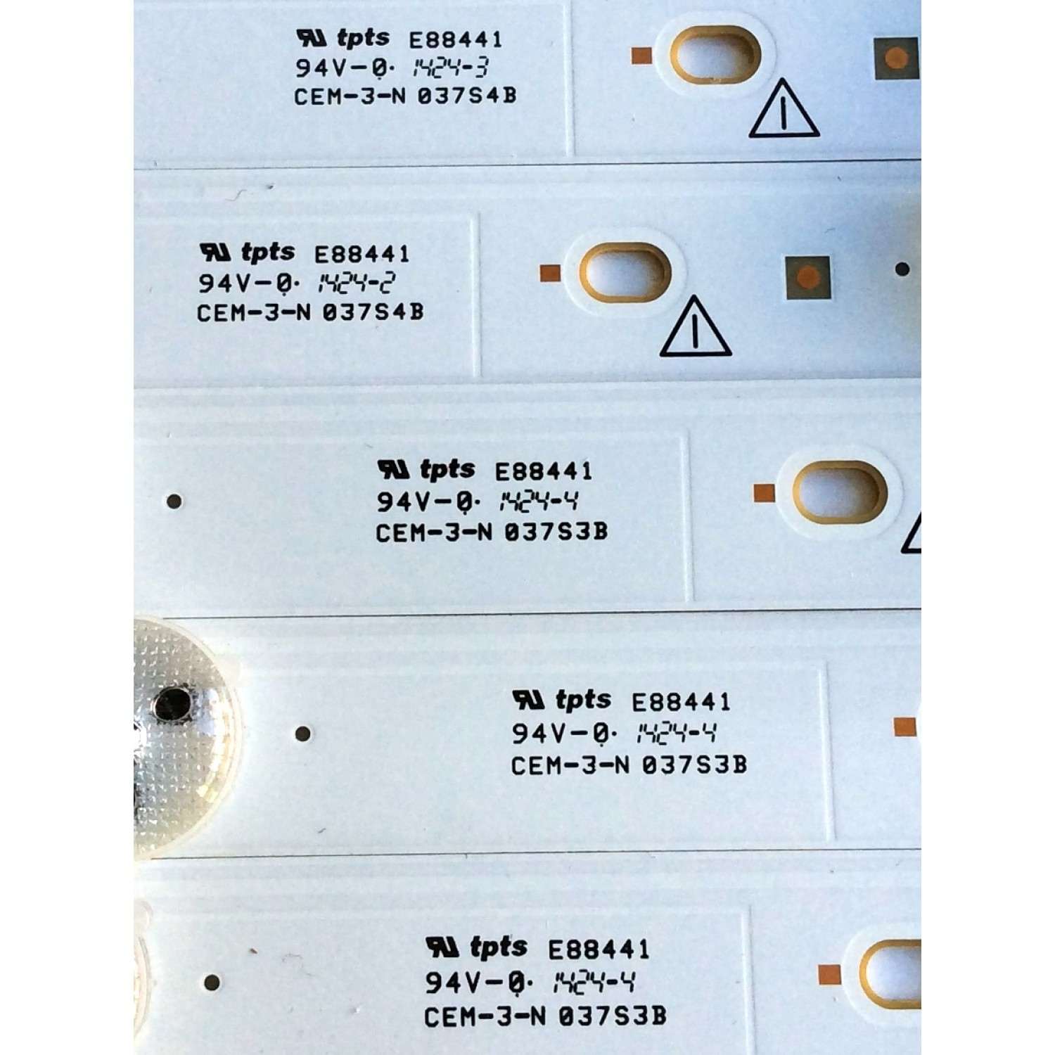 KIT DE LED´S PARA TV (12 PIEZAS) / SONY LM41-00091P / LM41-00091N / SAMSUNG_2014_SONY_DIRECT_48_A_3228_6LEDs_REV1.0_140404 / SAMSUNG_2014_SONY_DIRECT_48_B_3228_6LEDs_REV1.0_140404 / CEM-3-N 037S3B / PANEL NS4F480DND01 / MODELO KDL-48W600B - Imagen 3