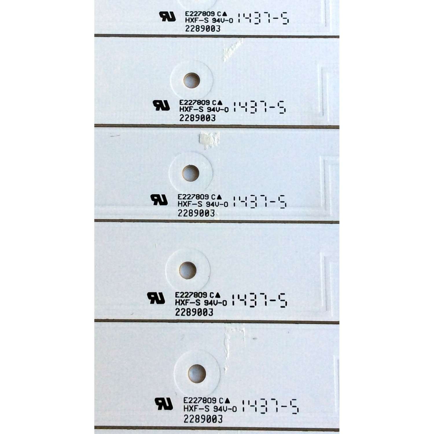 KIT DE LED´S PARA TV ((INCOMPLETO SOLO 9 PIEZAS)) / INSIGNIA HE50R6ZSM94J / 101MA031L-B2 / 1134484 / HISENSE_50_3030C_11x6_6S1P / PANEL HD500DF-B57(010)\T1\S1\GM\ROH / MODELO NS-50D550NA15	 - Imagen 3