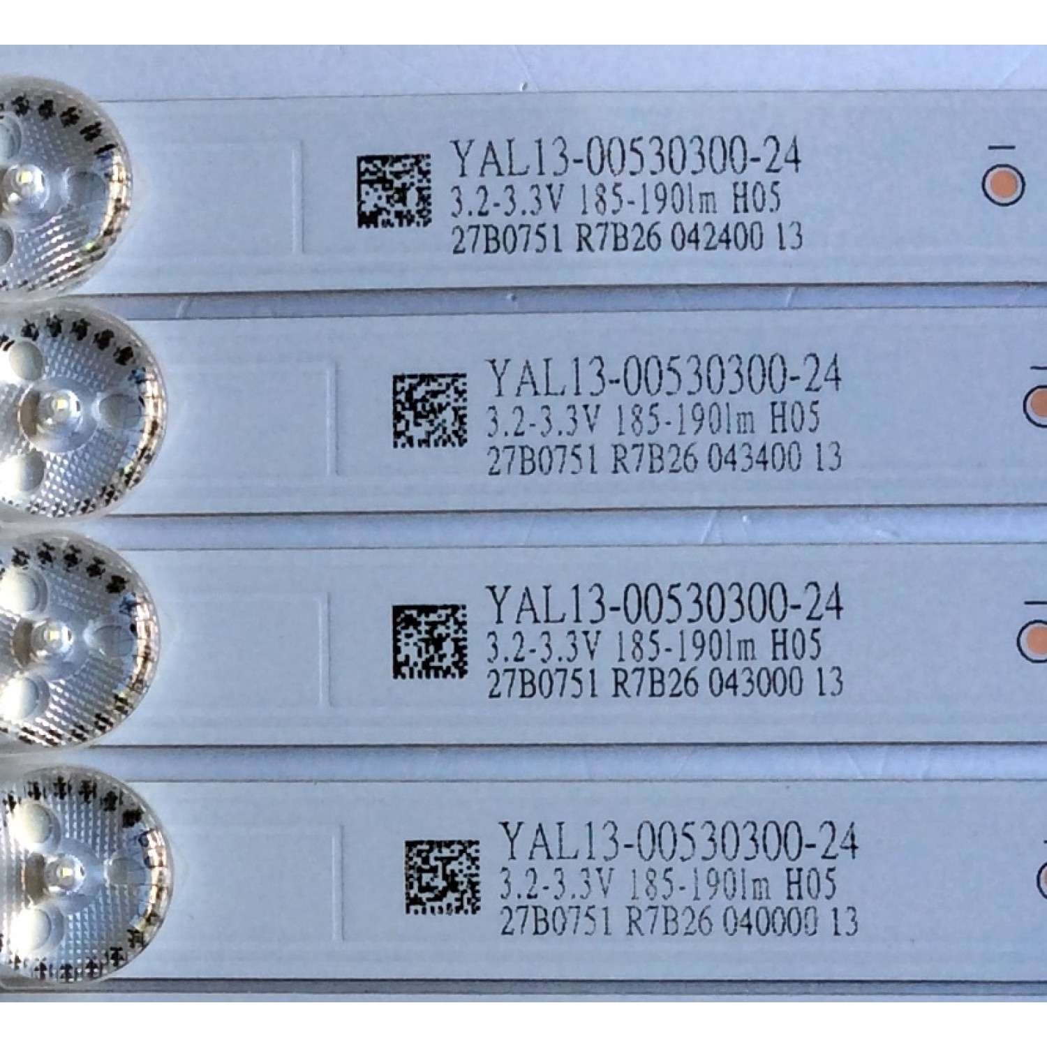 KIT DE LEDS ORIGINAL PARA TV LG 8 PIEZAS / NUMERO DE PARTE RF-AZ550E30-0601B-12 / RF-AZ550E30-0501A-12 / YAL13-00630300-41 / YAL13-00530300-24 / PANEL SDL550WY LD0-910 / SDL550WY LD0-911 / MODELO 55UJ6200-UA / 55UJ6200-UA.CUSYLH / 55UJ6200-UA.BWMYLJR - Imagen 5