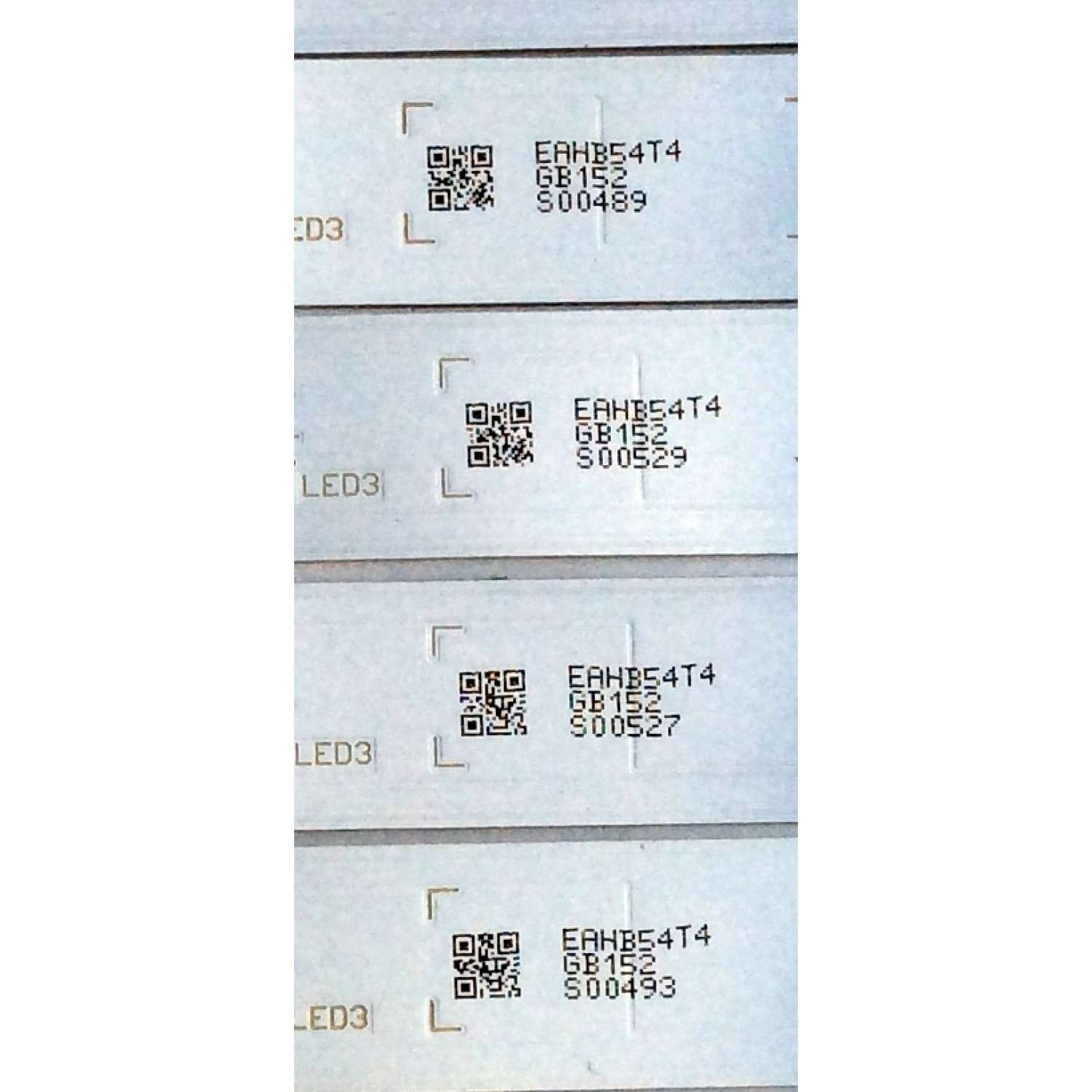 KIT DE LED´S PARA TV / SONY ((9 PIEZAS)) YD8F007DND01B / LSY550FF04-B0J / MBL-55030D915SN1 / MBL-55030D915SN0 / EAHB54T4 / EBHB53T4 / MODELO XBR-55X900F - Imagen 4