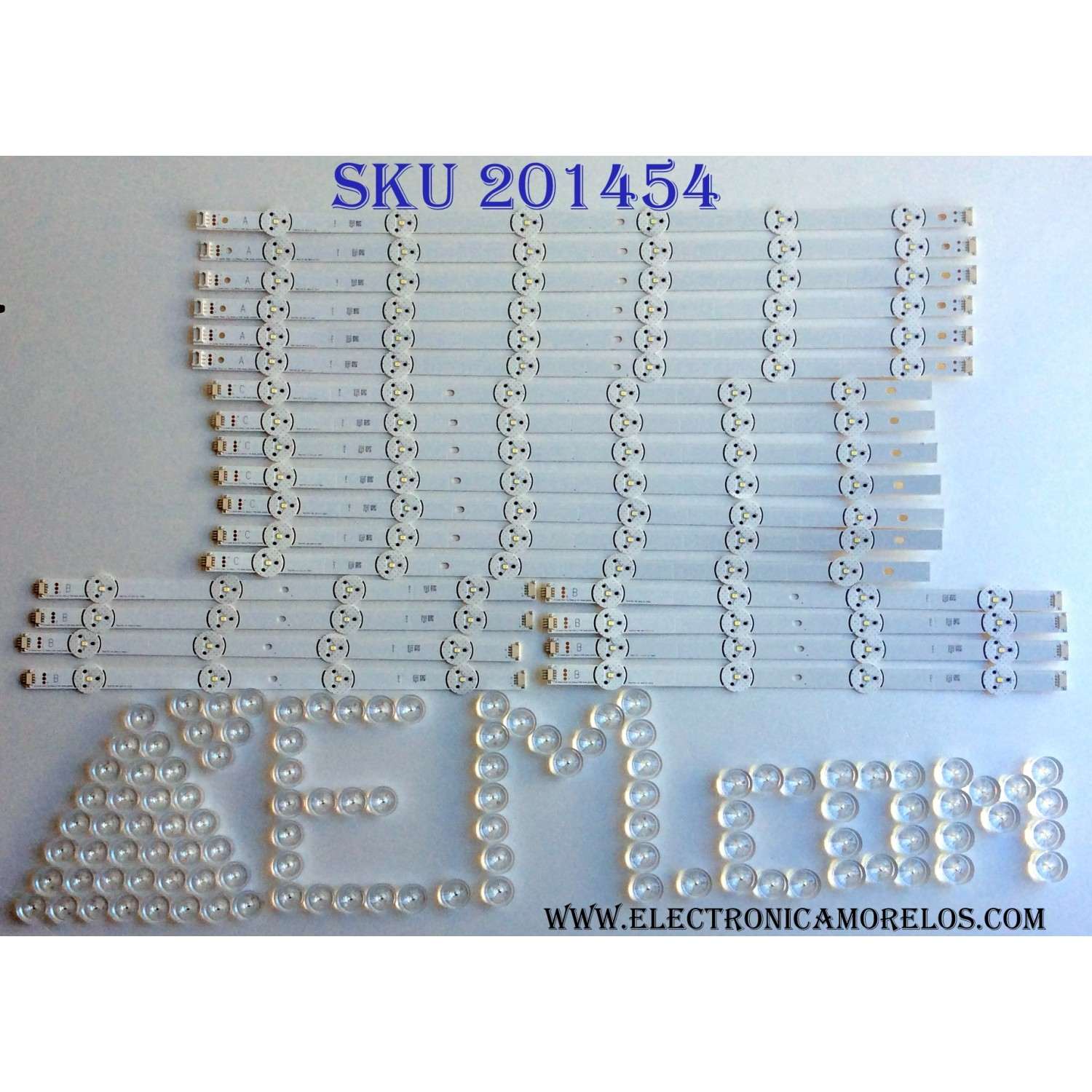 KIT DE LED´S PARA TV / NOTA IMPORTANTE:KIT CUENTA ORIGINALMENTE DE 24 PIEZAS (INCOMPLETO SOLO 21 PIEZAS) / LG HC700CUF-VHHD1-11XX / 3.0_70INCH_A TYPE REV00 / 3.0_70INCH_B TYPE REV00 / 3.0_70INCH_C TYPE REV00 / 20140107 / MODELOS 70LB7100-UC.AUSMLJR