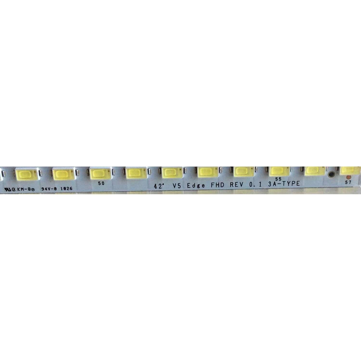 KIT DE LED´S PARA TV / ( 4 PIEZAS ) / SONY LK520D3LB1S / RUNTK4339TP / 4339TP / SLED 090907 REV.1 / 3660L-0353A / 3660L-0352A / MODELO KDL-52EX701	 - Imagen 6