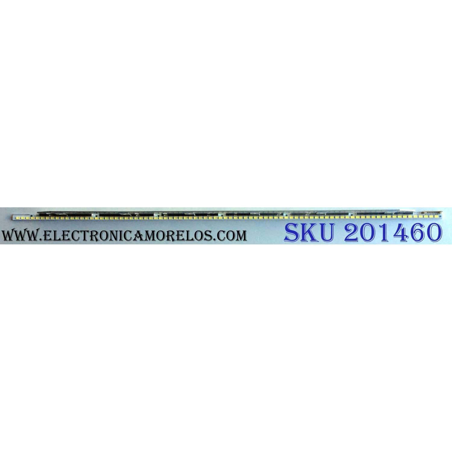 LED PARA TV ((NOTA IMPORTANTE:KIT (INCOMPLETO) CONSTA ORIGINALMENTE DE 2 PIEZAS)) / SAMSUNG 2011SVS46_6,5K_V2_4CH_PV_LEFT84 / BN64-01645A / PANEL LTJ460HW01-B / MODELO UN46D6420 / UN46D6420UFXZA H302	