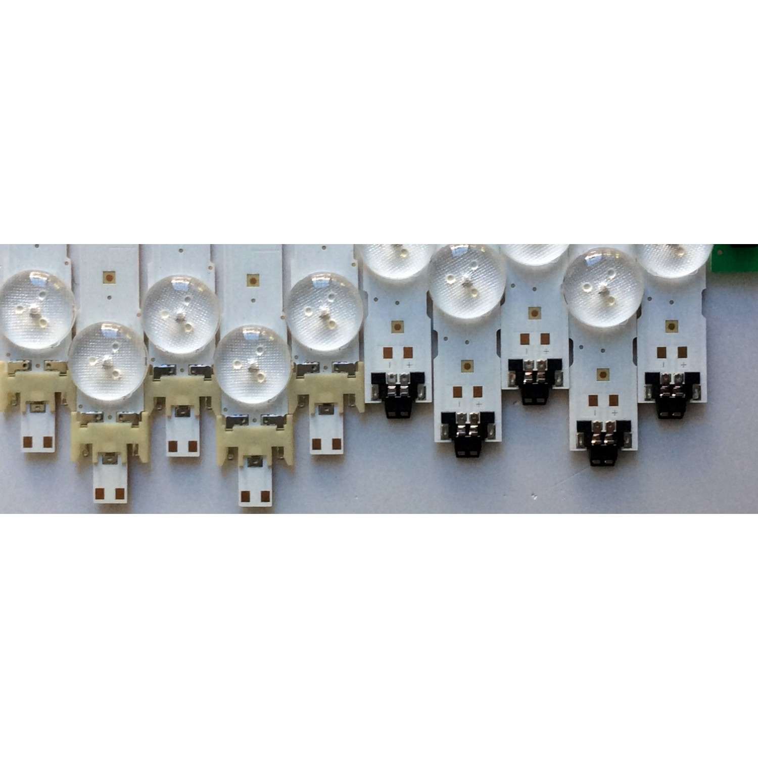 KIT DE LED`S PARA TV (10 PIEZAS) / SAMSUNG BN96-34791A / 34792A / LM41-00117C / 00117B / MU6100-40INCH-L-4EA170724 PANEL CY-GY040HGLVCH / SUSTITUTOS CY-GJ040FLLV1H CY-WJ040HGLV1H CY-GJ040HGLVFH / MOD. UN40MU6290 UE40JU6050 / MAS MODELOS EN DESCRIPCION - Imagen 6