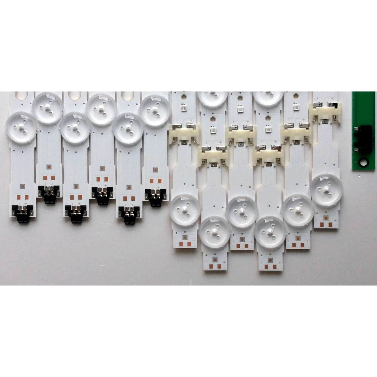 KIT DE LED´S PARA TV (12 PIEZAS) / SAMSUNG BN96-39660A / BN96-39659A / S_5U75_55_FL_L8 / S_5U75_55_FL_R6 / LM41-00135A / LM41-00136A / PANEL  CY-GK055HGLVHH / MODELOS UN55MU6290 / UN55MU6290FXZA FC10 - Imagen 6