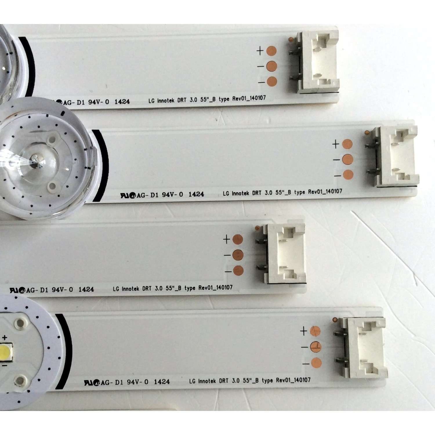 KIT DE LED´S PARA TV (9 PIEZAS) /  SAMSUNG 6916L-1989A / 6916L-1990A / DRT 3.0 55" _A type Rev01_140107 / DRT 3.0 55" _B type Rev01_140107 / PANEL LC550DUH (FG)(A2) / MODELO 55UH6090-UF /  55UH6090-UF.BUSWLJR - Imagen 6