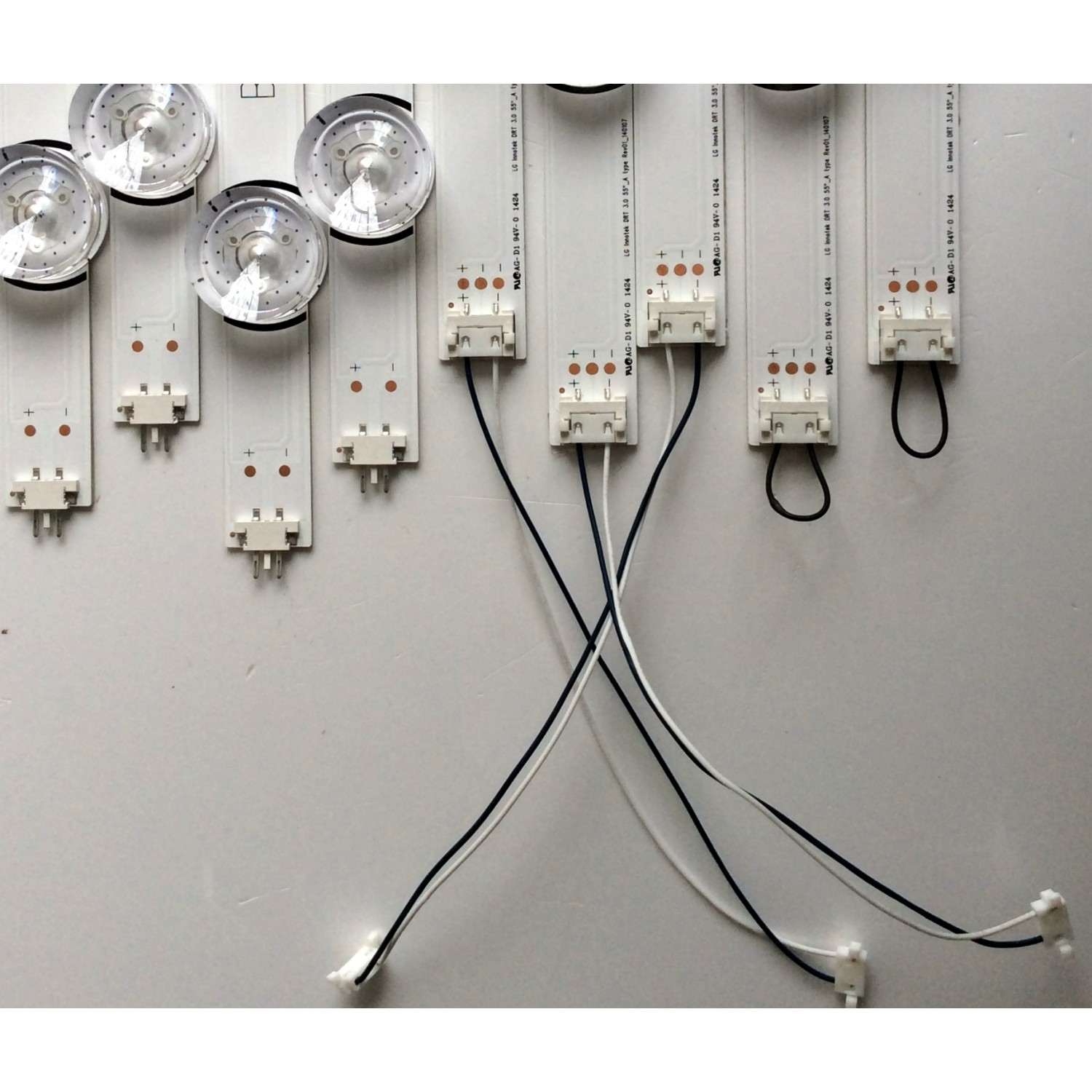 KIT DE LED´S PARA TV (9 PIEZAS) /  SAMSUNG 6916L-1989A / 6916L-1990A / DRT 3.0 55" _A type Rev01_140107 / DRT 3.0 55" _B type Rev01_140107 / PANEL LC550DUH (FG)(A2) / MODELO 55UH6090-UF /  55UH6090-UF.BUSWLJR - Imagen 3